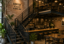 Mẫu Cầu Thang Sắt Đẹp Giá Xưởng – Thành An TP.HCM