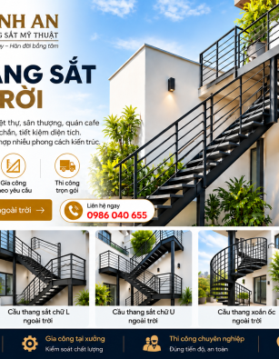 Cầu Thang Sắt Ngoài Trời
