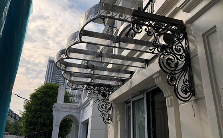 thi công mái che mỹ thuật 