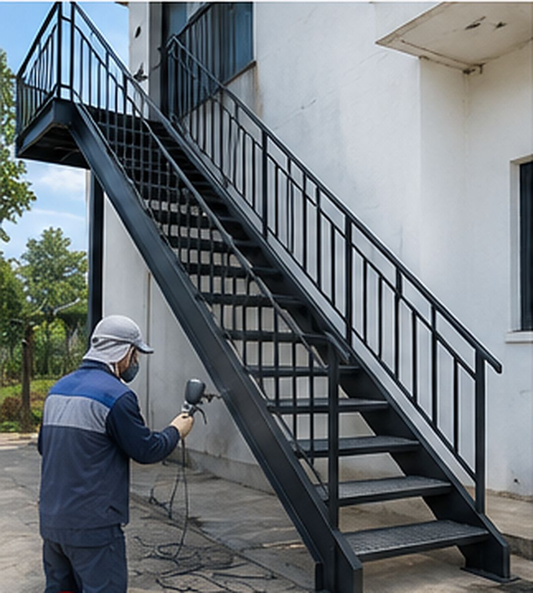 Sơn phủ bảo vệ cầu thang