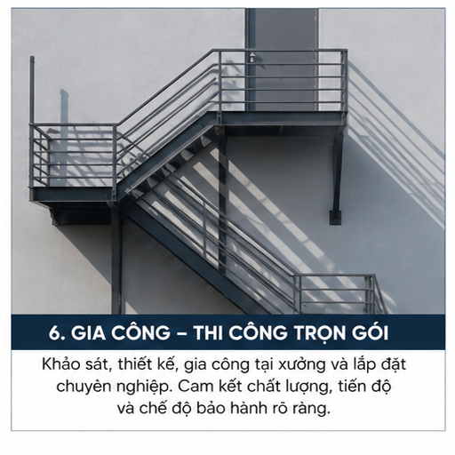 Hình 6 – Gia công, thi công trọn gói